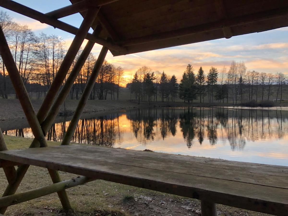 Tiny House - Auszeit im Wald am Badesee Tanna Exterior foto