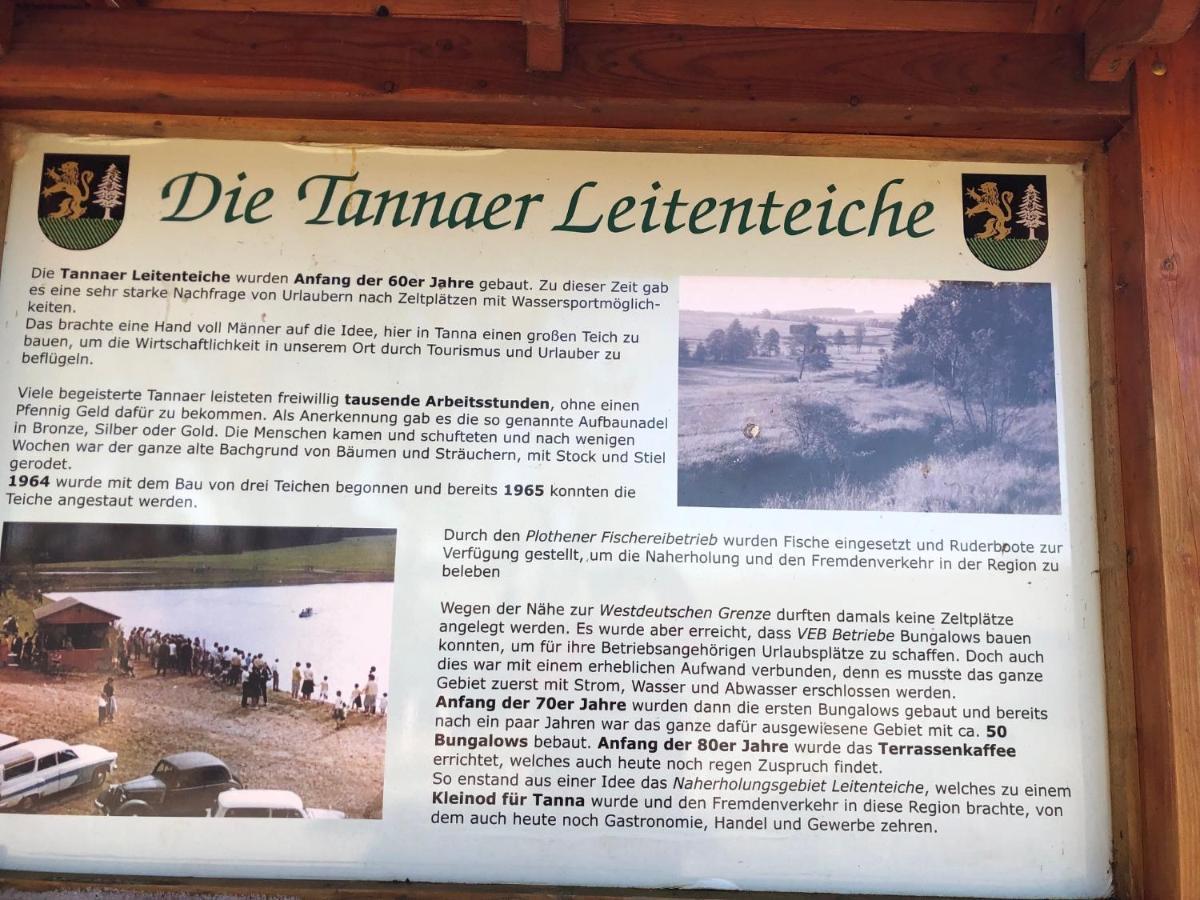Tiny House - Auszeit im Wald am Badesee Tanna Exterior foto